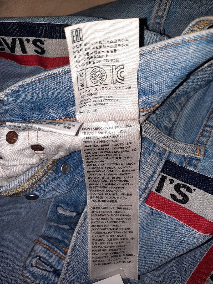 Levi's 501ST Premium bigE in Big Tab, Men's Fashion, Bottoms, Jeans on ...