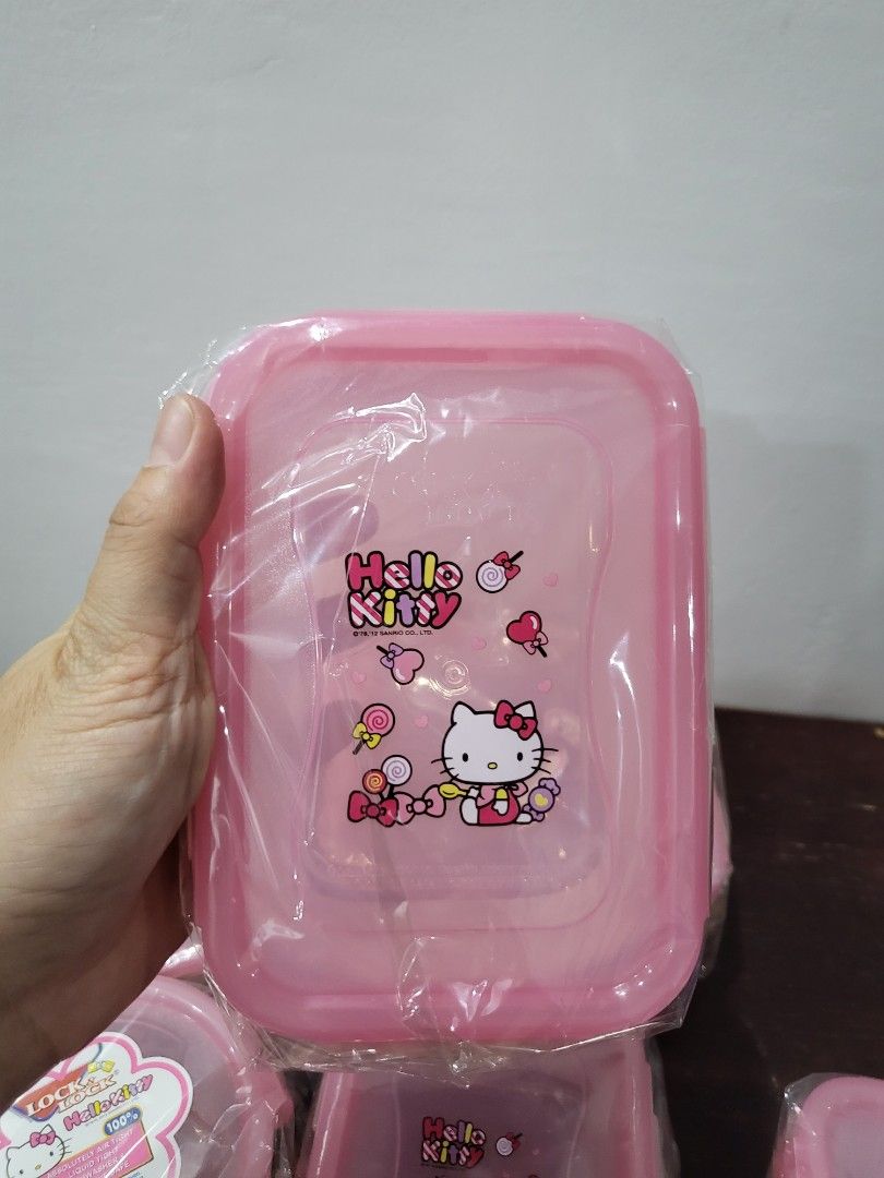 LocknLock X Hello Kitty Food Container 8 pieces Set on Carousell