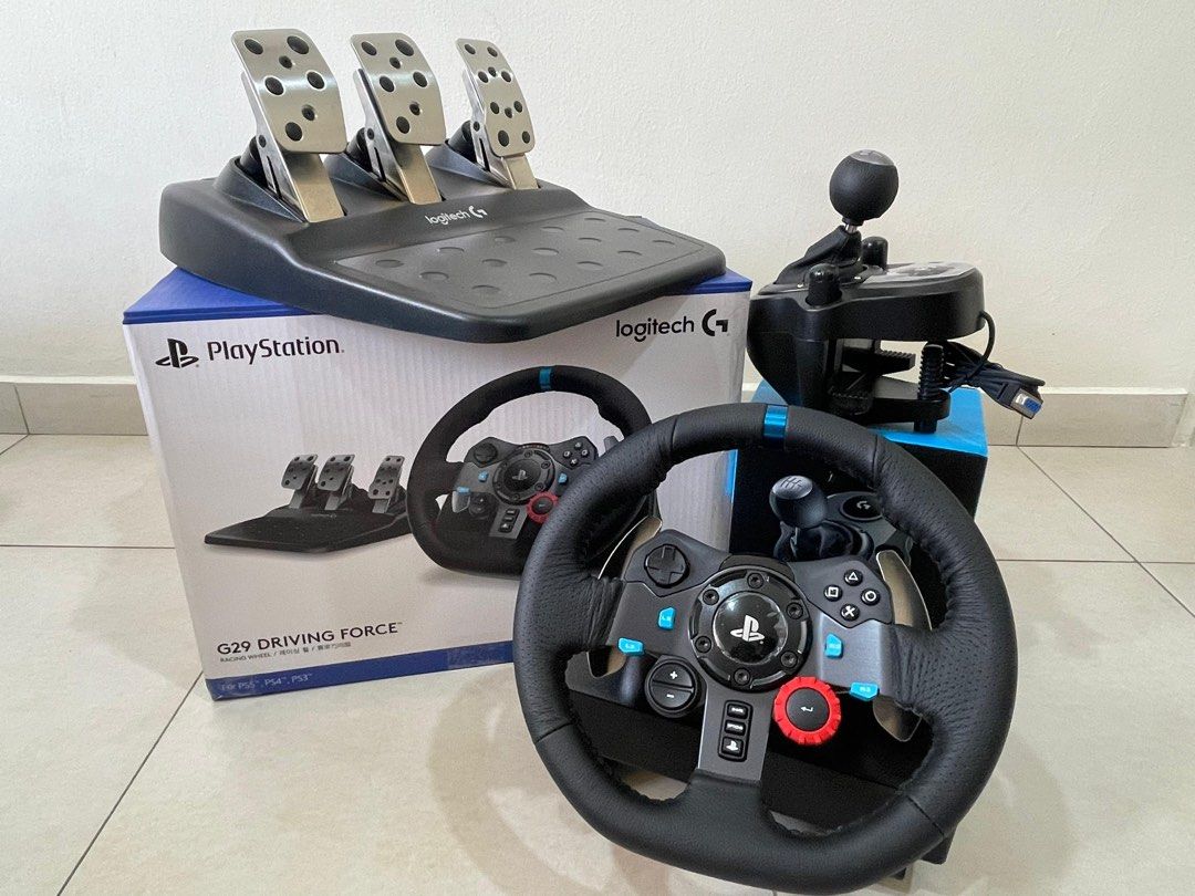 Logitech G29 Driving Simulator, Video Gaming, Gaming Accessories,  Controllers on Carousell