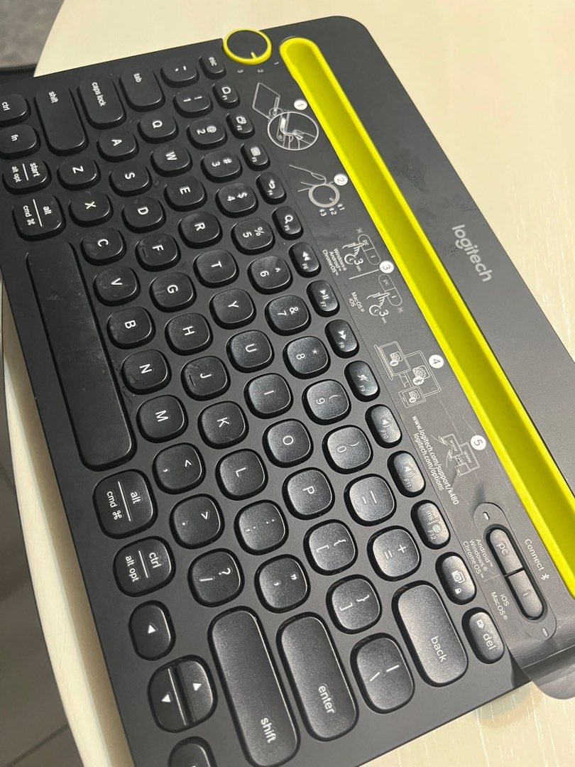 Logitech K480 Wireless Keyboard, Computers & Tech, Parts & Accessories ...