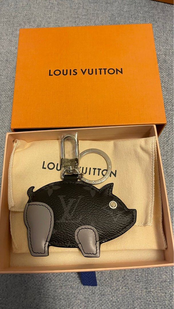 Louis vuitton pig sale charm