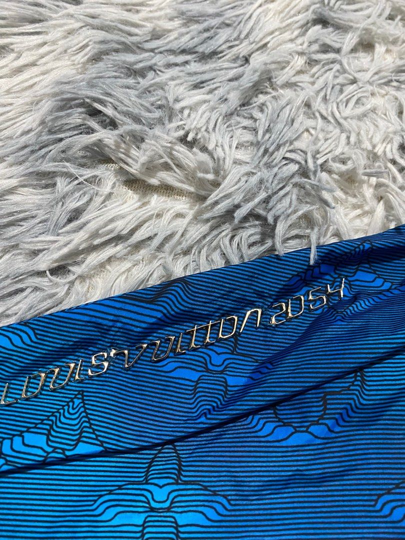 Louis Vuitton Blue 2054 Monogram Windbreaker Jacket, Men's Fashion, Coats,  Jackets and Outerwear on Carousell