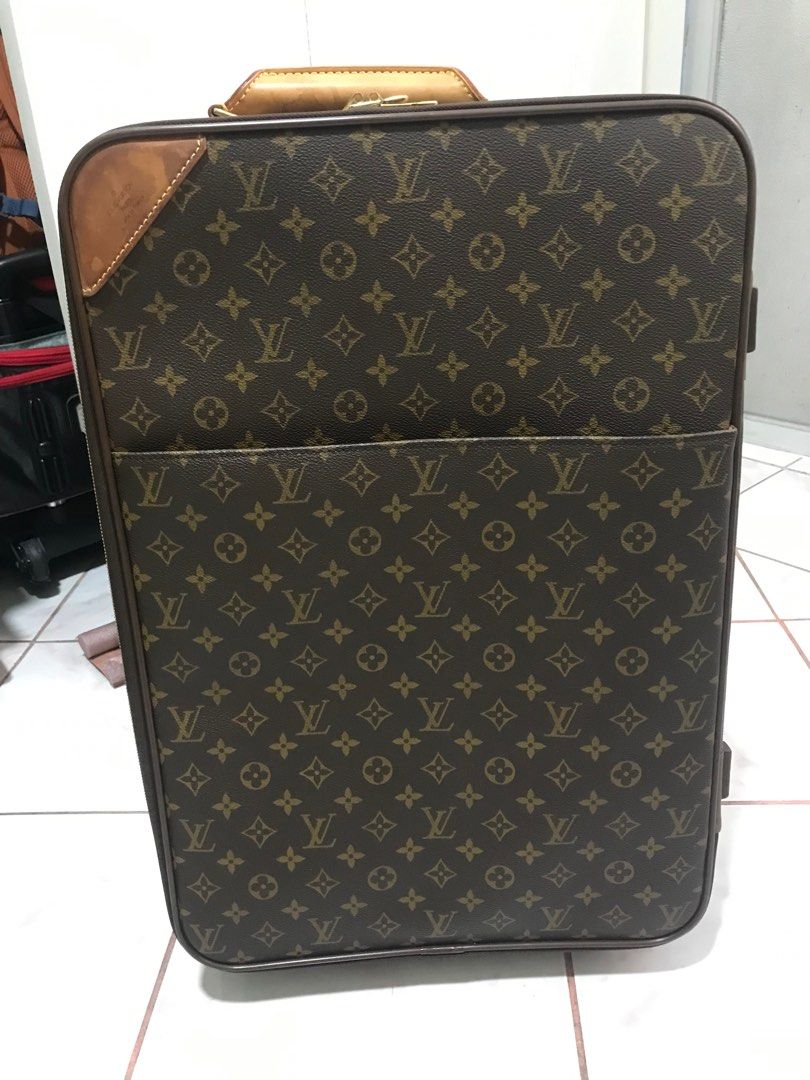 Lv horizon 55 luggage, Luxury, Accessories on Carousell