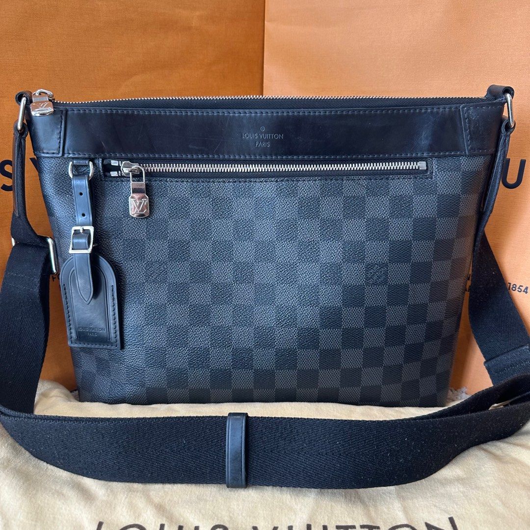 Louis Vuitton Mick NM Handbag Damier Graphite MM - ShopStyle