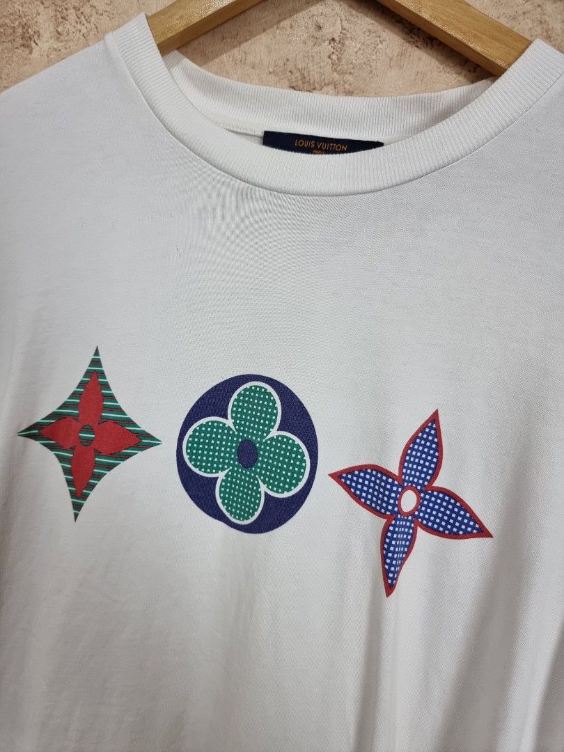 Louis Vuitton Multicolor Monogram Printed T-Shirt – Tenisshop.la