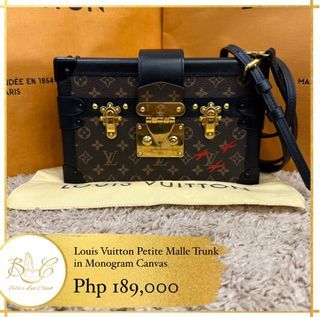 Louis Vuitton x Fornasetti Limited Edition Petite Malle Trunk, Luxury, Bags  & Wallets on Carousell