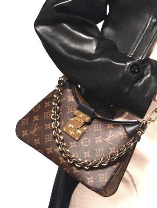 LV/Louis Vuitton Twinny Presbyopia Chain Horn Handbag 