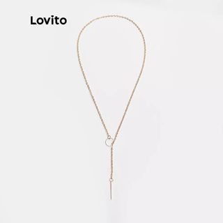 Necklace Love Circle LV Necklace Length 40CM Extension Chain 8CM