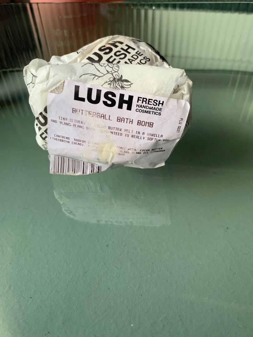 LUSH BUTTERBALL BATH BOMB FOR SENSITIVE SKIN on Carousell