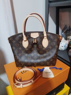 Louis Vuitton Lockmeto Tote Bag in Black Leather (Date code: AR2167)