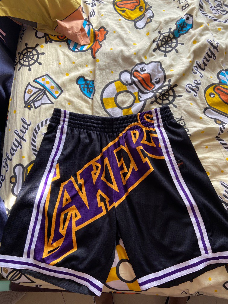 Aape x Mitchell & Ness Philadelphia 76ers Shorts Black Men's - SS20 - US