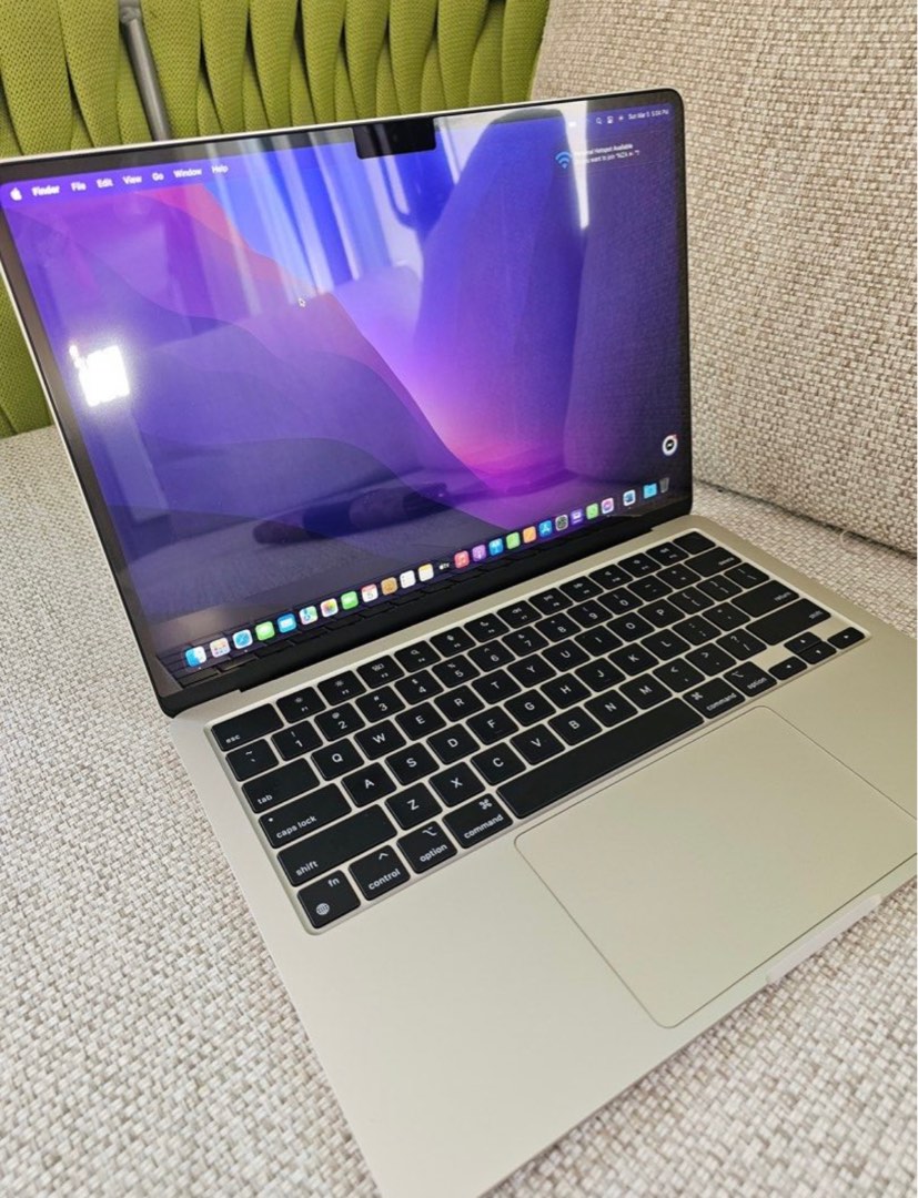 Macbook Air M2 Starlight on Carousell