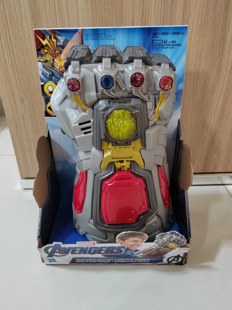 Marvel Avengers electronic gauntlet Hobbies Toys Toys Games