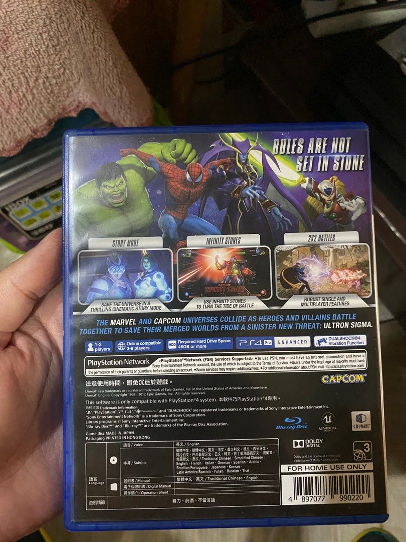 Marvel vs capcom infinite ps4 (Category: PlayStation) located in Caloocan City. Submitted by karljram (Listing ID 1252593205, Image 2). Description: .