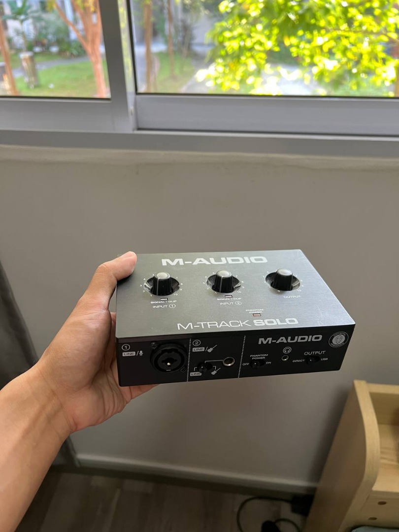M-Audio M-Track Solo USB Audio Interface, Audio, Other Audio Equipment ...