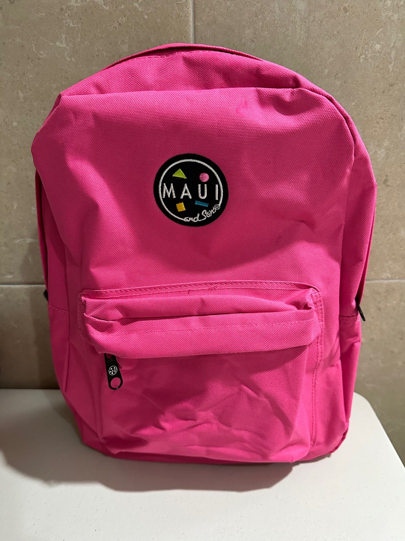 Ace family pink backpack top
