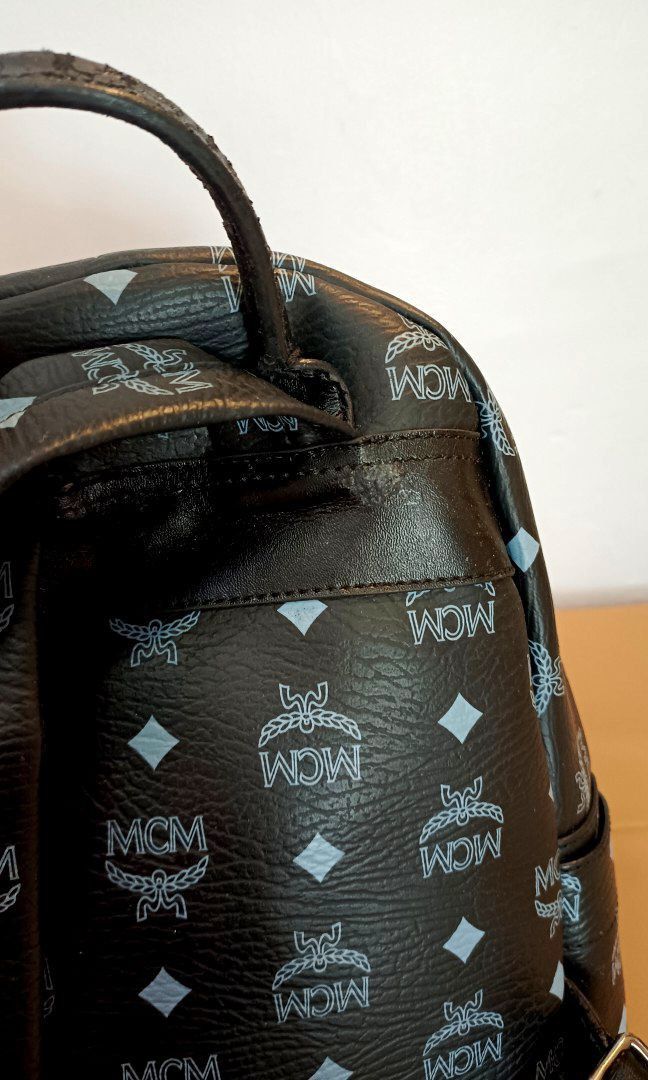 MCM Munchen M1976 Leather Backpack / Tas MCM Ransel