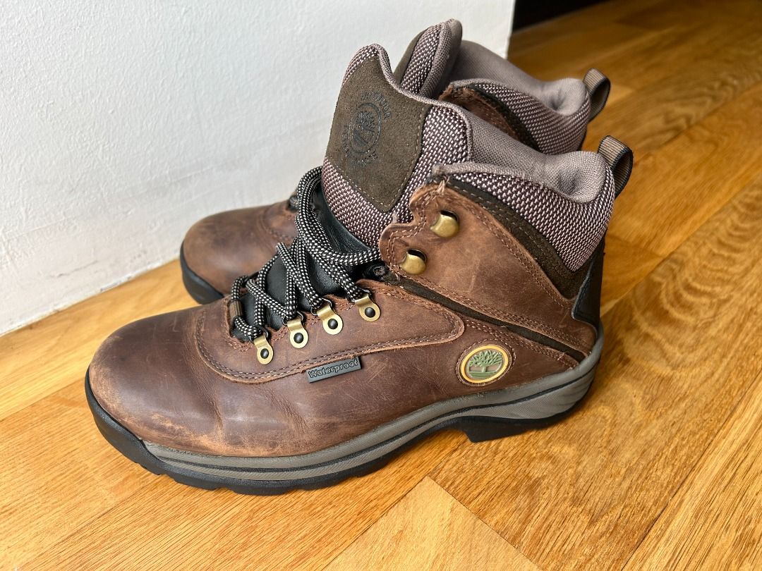 White ledge mid waterproof ankle boot hot sale