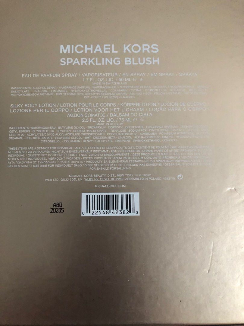 Michael kors sparkling blush myer deals