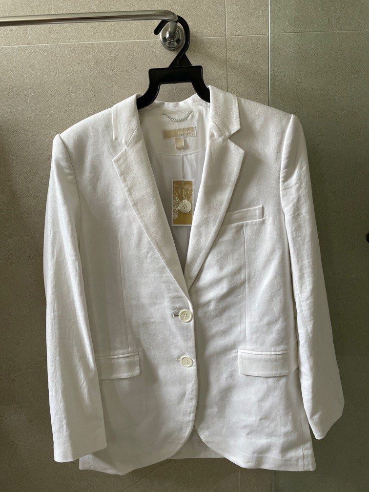 Michael kors hotsell white blazer