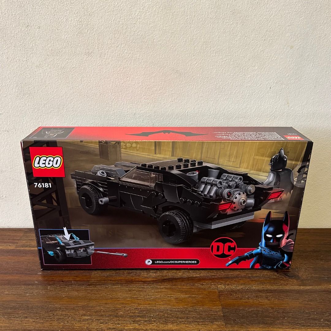 The Batman Batmobile: The Penguin Chase Lego Set 76181 DC 2022 Toy