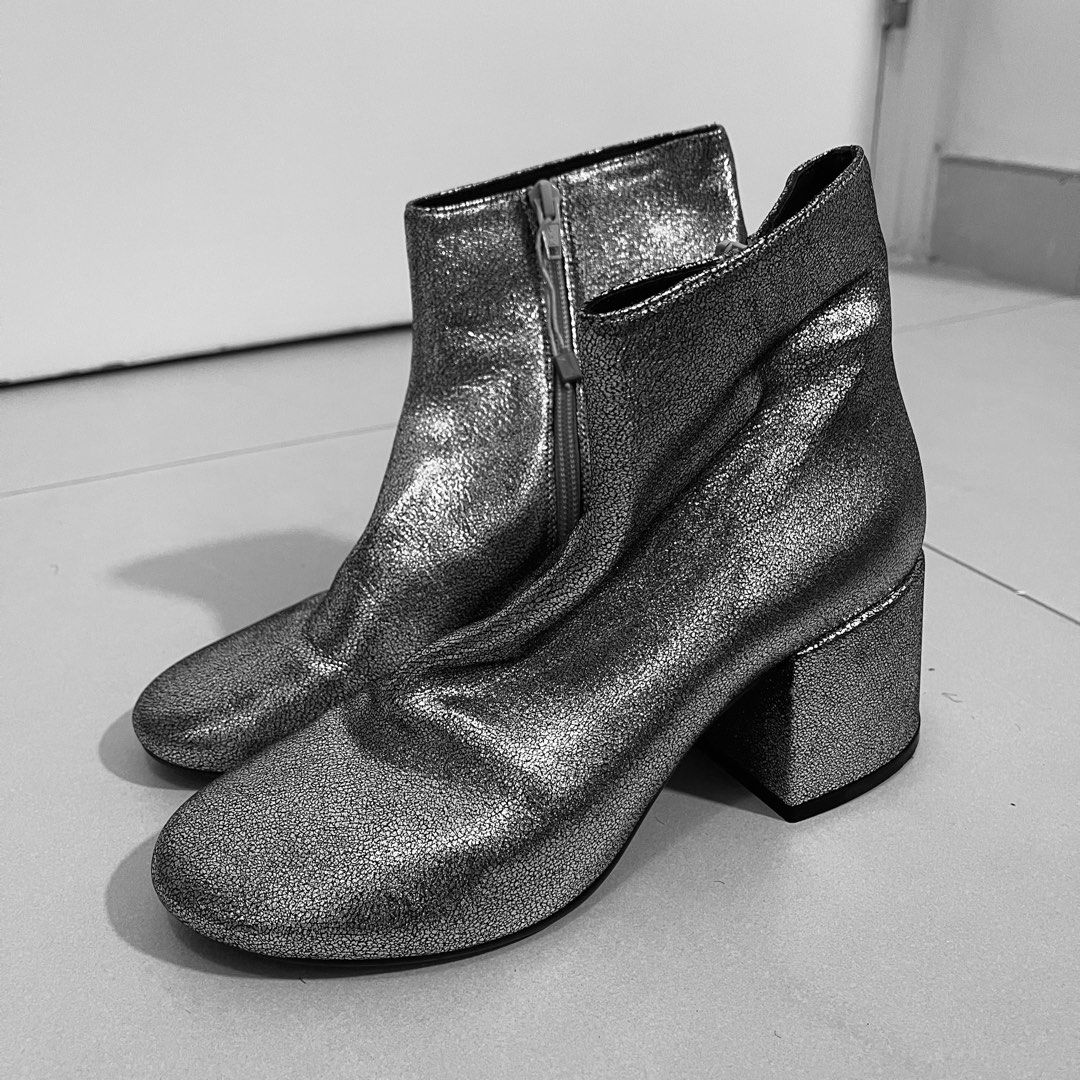 Mm6 maison margiela leather ankle boots online