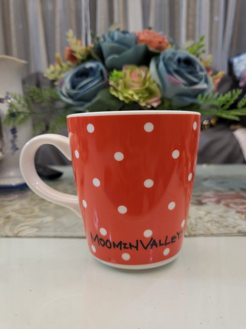 Moomin Valley Polka Mug (Category: Other Kitchenware & Tableware) located in San Fernando. Submitted by jpmarketplace2023 (Listing ID 1252718426, Image 2). Description: -Moomin Valley polka mug for only PHP170 -Authentic from Japan.