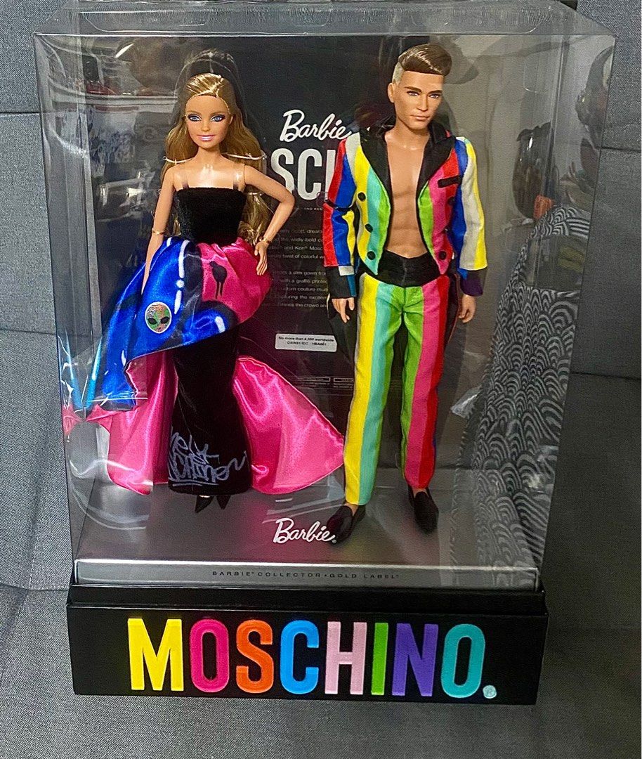 MOSCHINO BARBIE KEN DOLLS LIMITED WORLDWIDE 4300