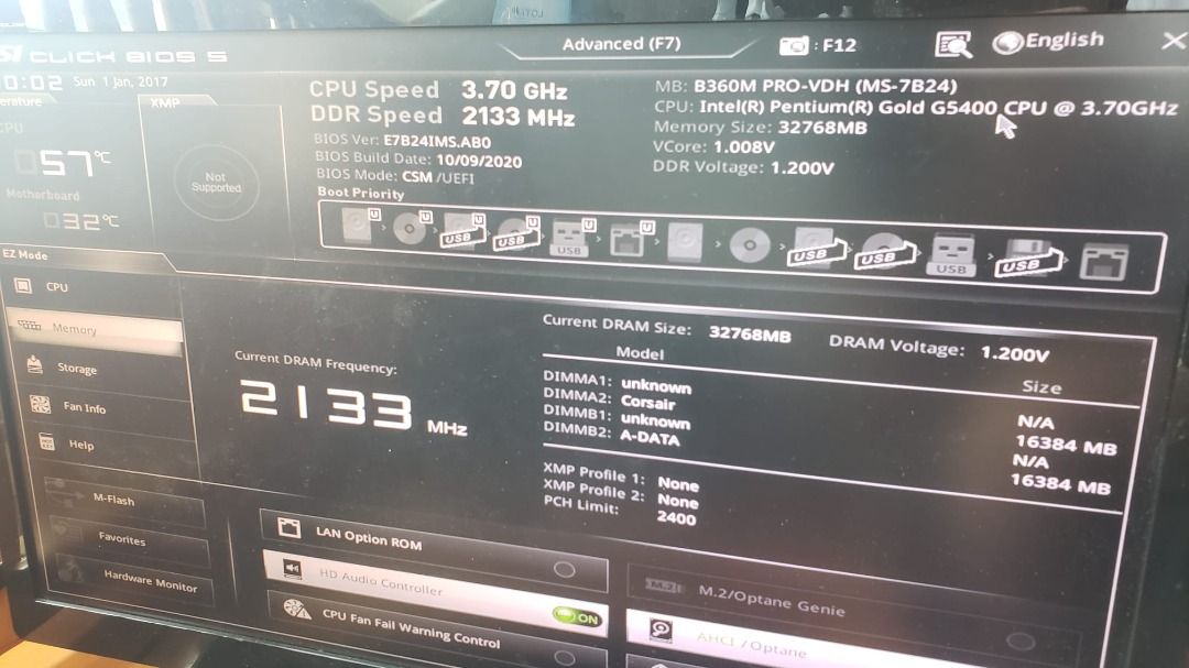 MSI B360 PRO VDH mATX Motherboard