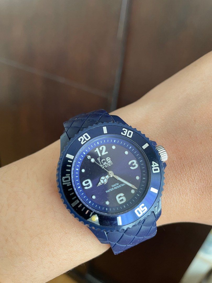 Ice watch navy blue outlet