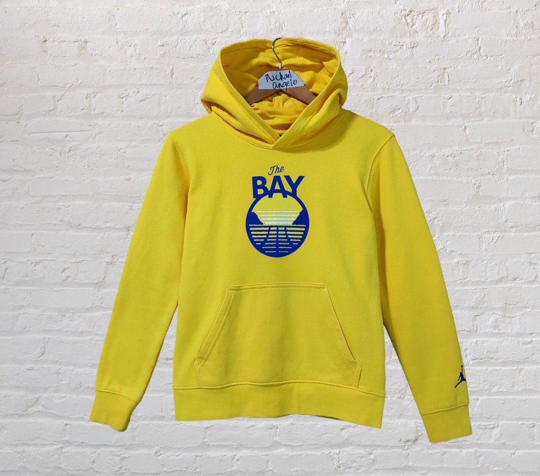 NBA x JORDAN COLLAB GSW the bay hoodie Men s Fashion Coats