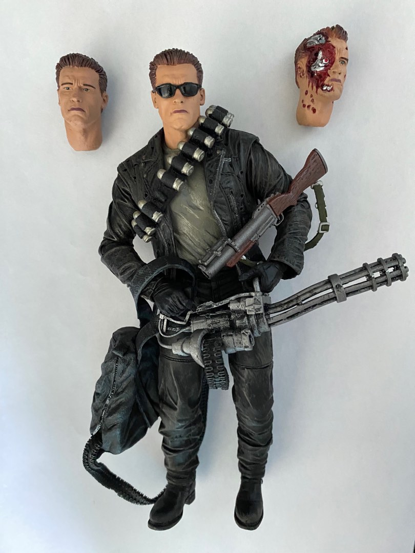 NECA 7” terminator 2 judgement day ultimate t-800 action figure