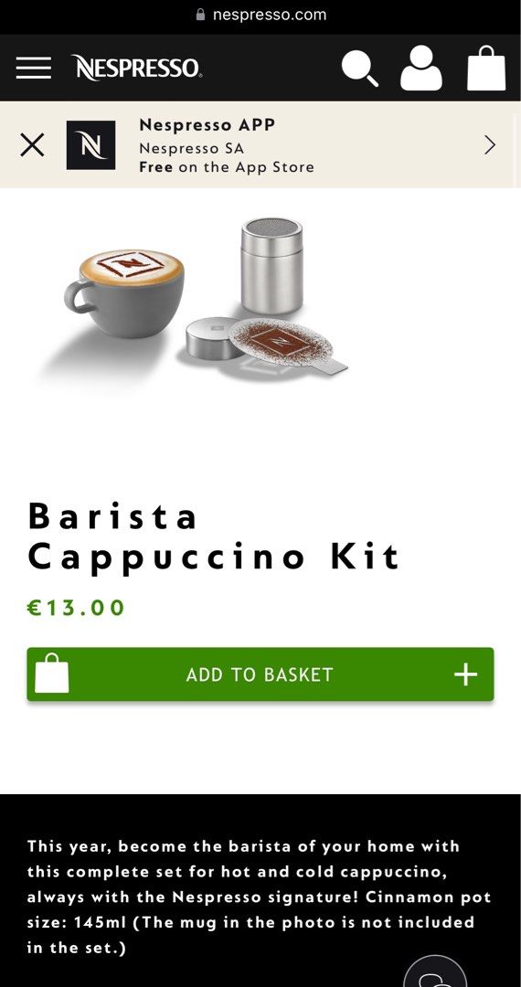 Barista Cappuccino Kit