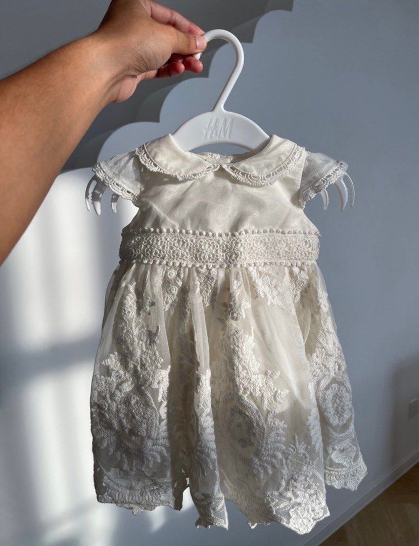 Ecru vintage occasion hotsell dress