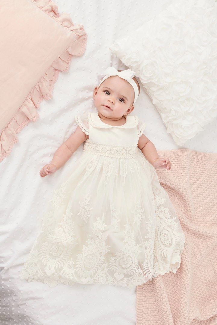 Ecru vintage discount occasion dress