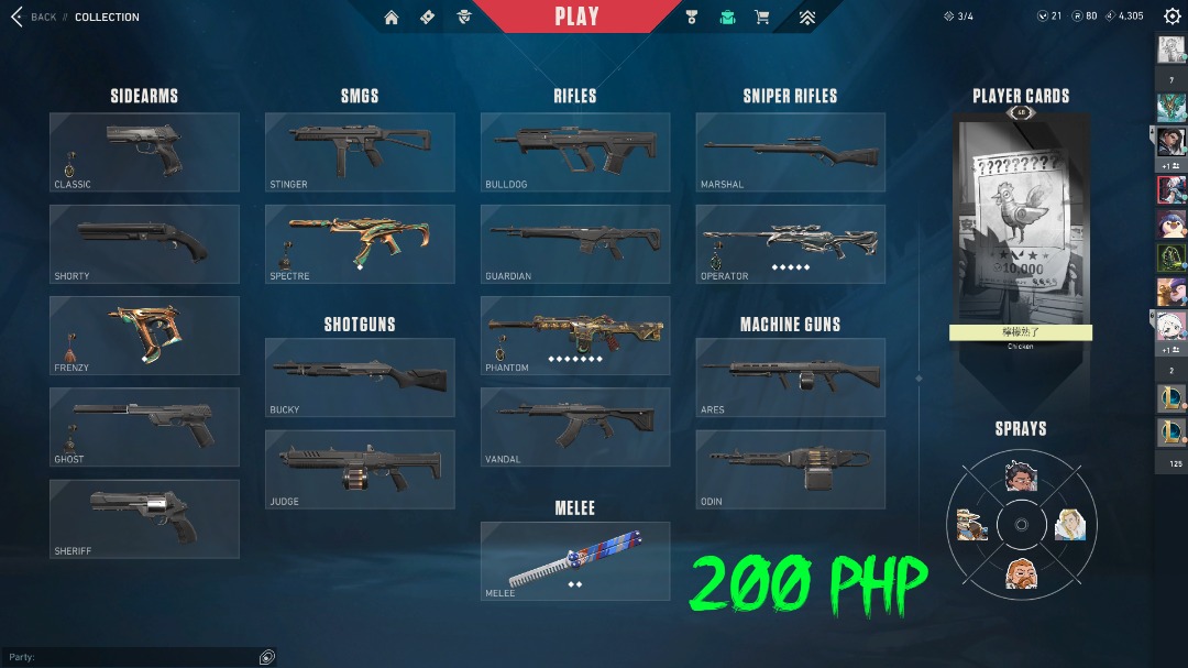 NFA VALORANT ACCOUNTS, Video Gaming, Gaming Accessories, Game Gift