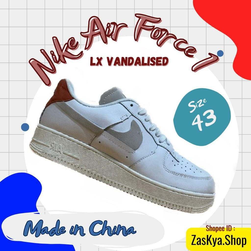 vandalised air force 1
