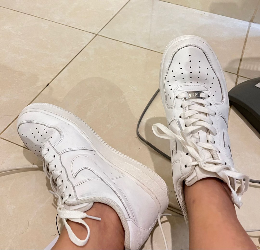 Nike Air Force Triple White on Carousell