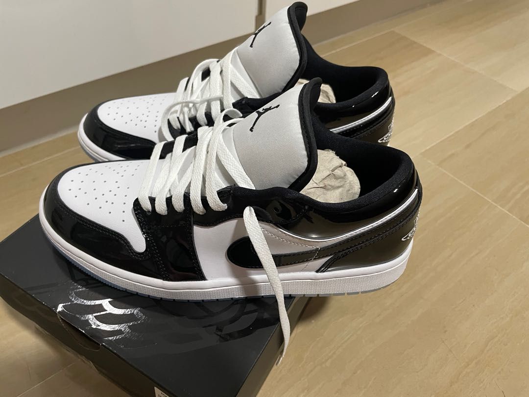 Air jordan 1 mid white concord top