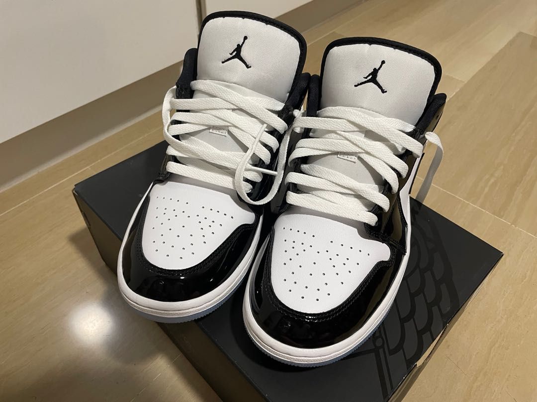 Air jordan 1 cheap mid white concord