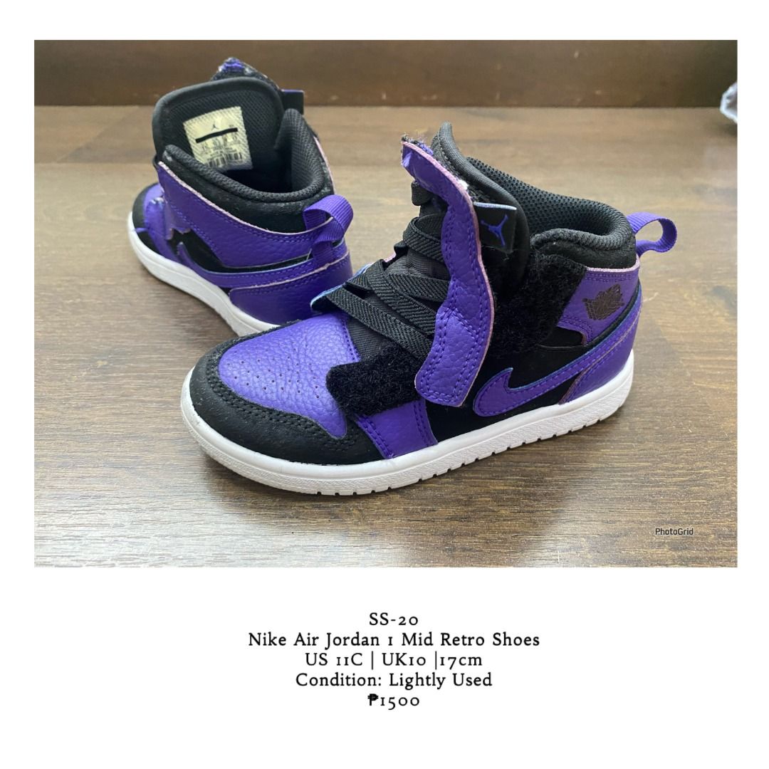 Used baby jordans best sale