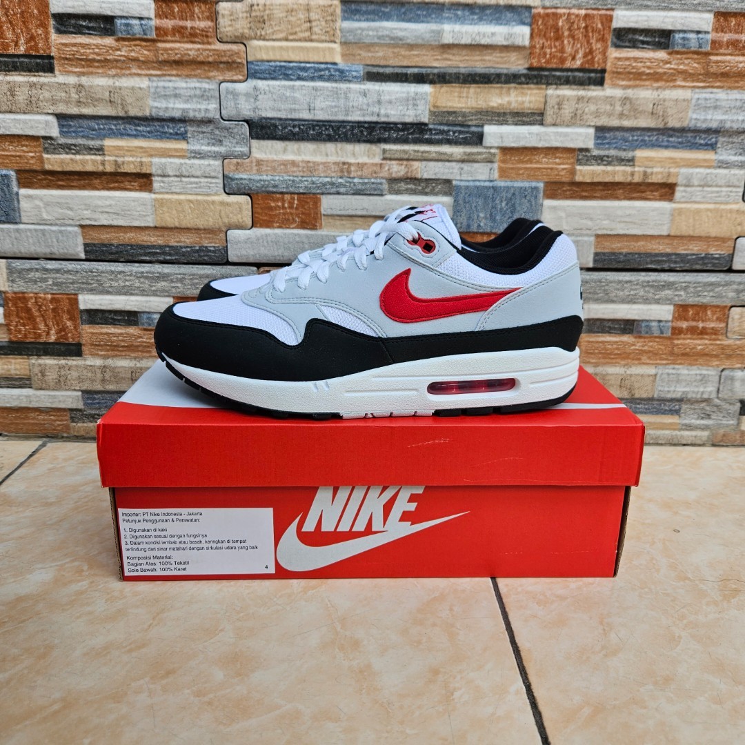 Nike Air Max 1 Chili 2.0 (Black / Red)