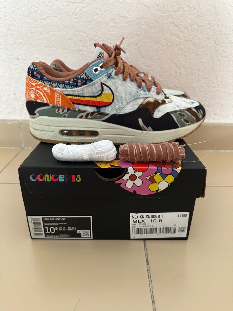 Nike Air Max 1 SP Concepts Tiger Camo