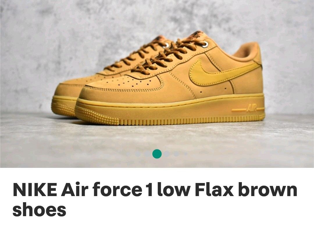 Nike air force 1 low flax top