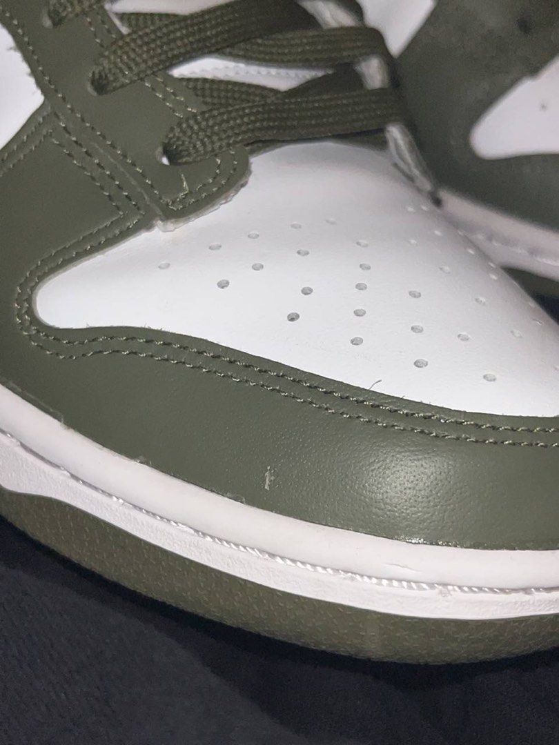 Nike Dunk Low Medium Olive (Category: Sneakers) located in Cagayan de Oro. Submitted by akipelago (Listing ID 1252729905, Image 2). Description: Bought almost for 15k ten months ago on seeksneak on ig. Shoe name: Nike Dunk Low Medium Olive Size: 8.5M/10W Rfs: need emergency fund Please don’t message if you’re only going to low bail. Price is fixed. -No box and receipt. (Accidentally thrown away. But can show you convo of me and seeksneak on ig fo