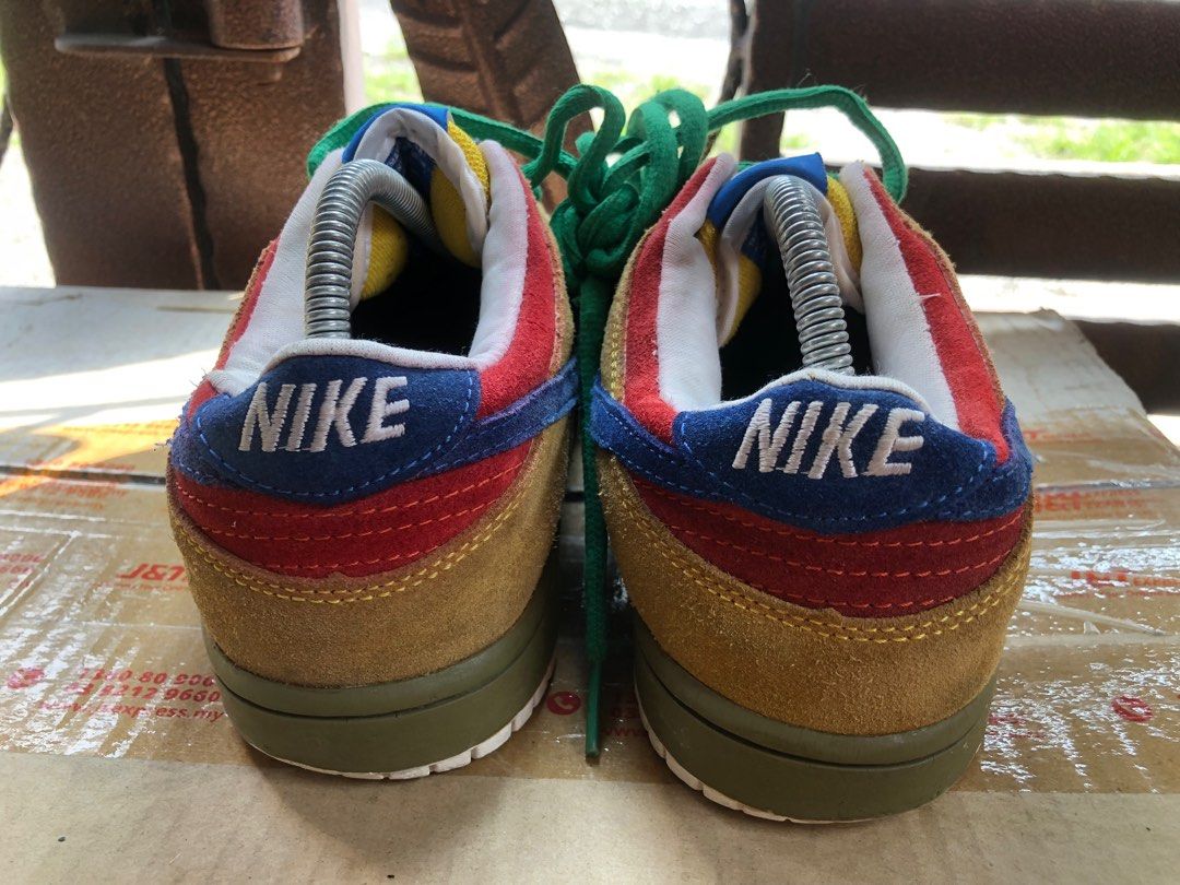 Nike dunk low top multicolor