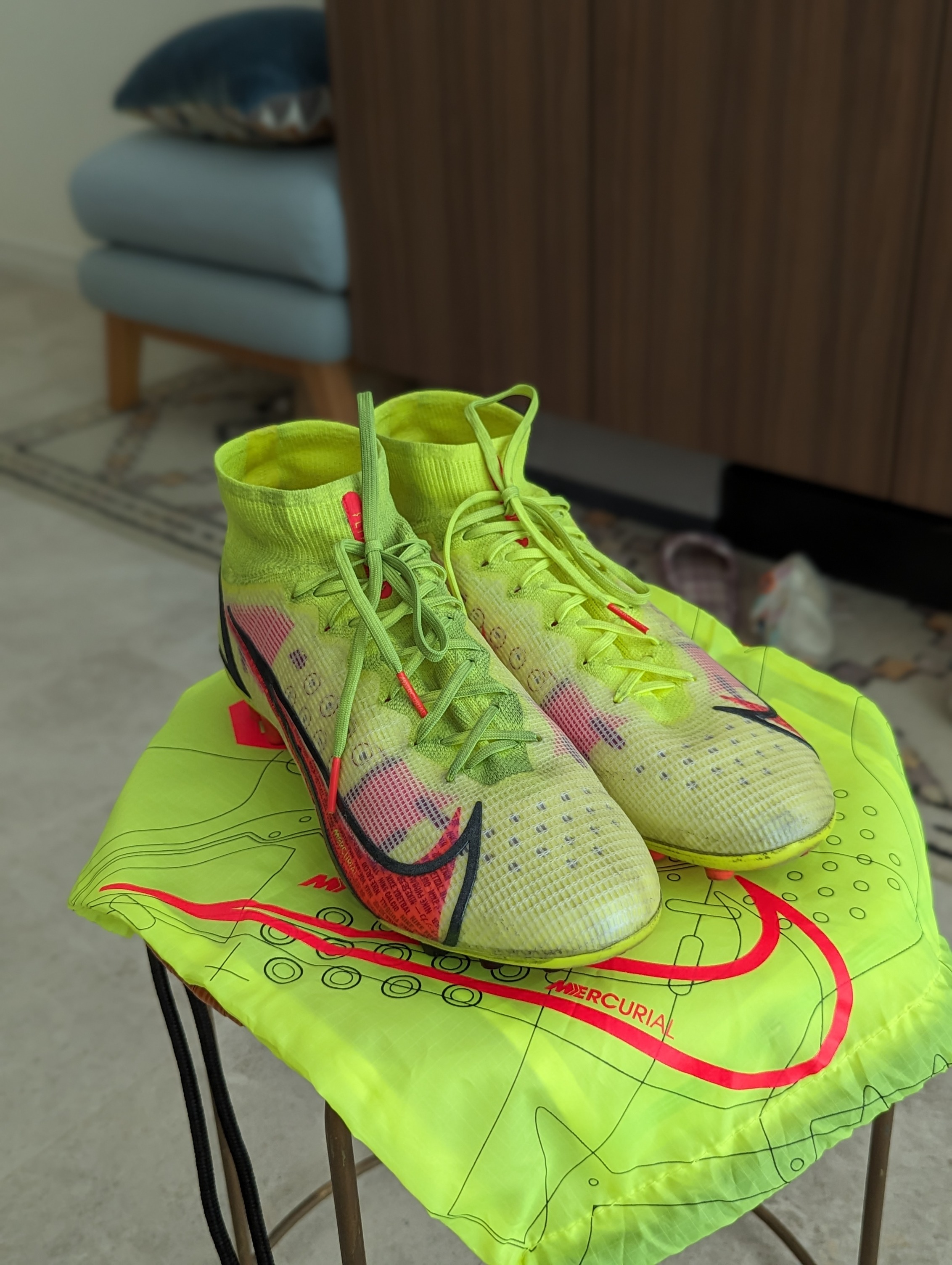 Nike Mercurial Superfly 8 Elite AG US 10, Luxury, Sneakers & Footwear