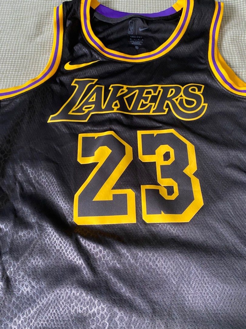 Lebron James Black Mamba Lakers Jersey, Men's Fashion, Activewear on  Carousell