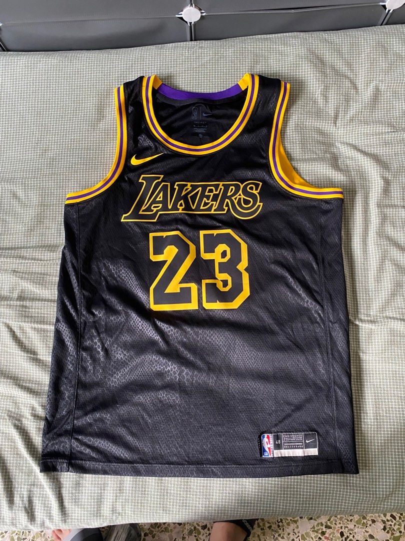 Nike Los Angeles Lakers LeBron James 22-23 Icon Authentic Jersey 48