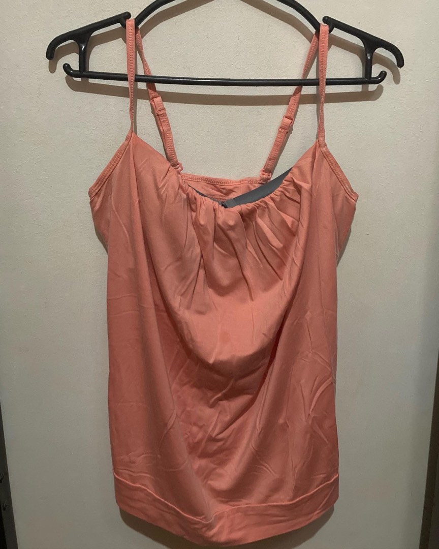 Nike Pink Activewear Sports Top with Built-in Sports Bra #everyonewins ,  Women's Fashion, Activewear on Carousell
